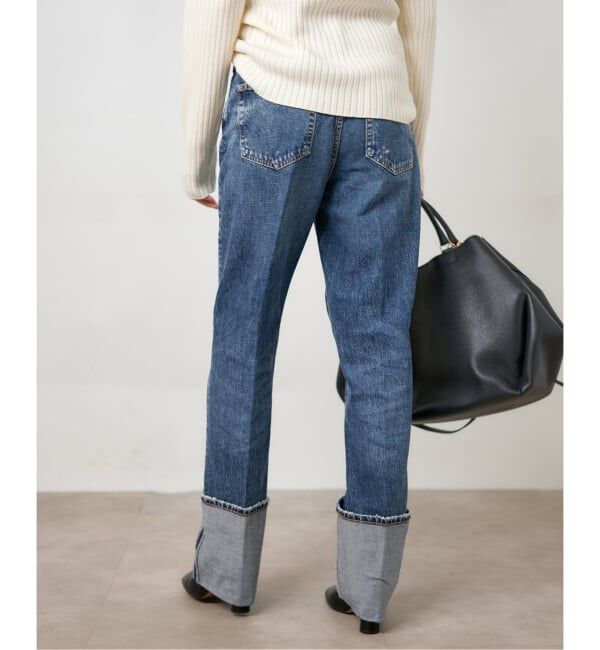 IENA「upper hights/アッパーハイツ THE COUSIN MIDRISE デニムパンツ」|デニム|