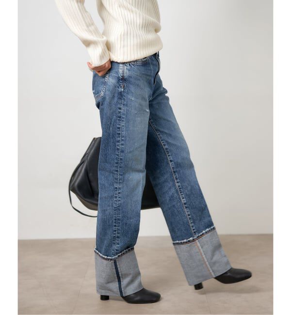 IENA「upper hights/アッパーハイツ THE COUSIN MIDRISE デニムパンツ」|デニム|