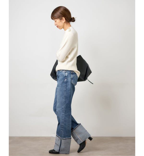 IENA「upper hights/アッパーハイツ THE COUSIN MIDRISE デニムパンツ」|デニム|