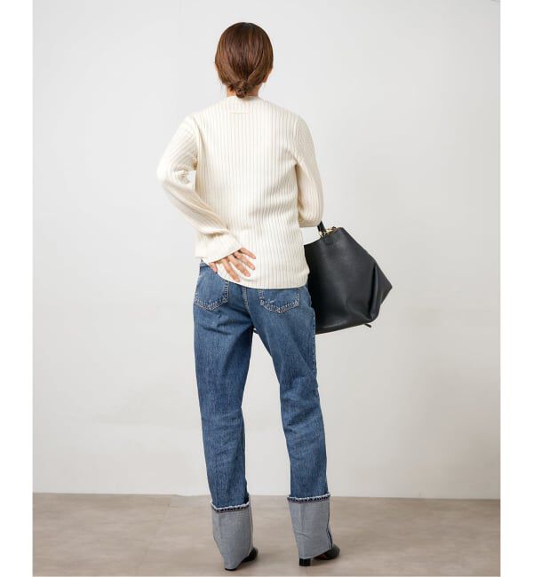 IENA「upper hights/アッパーハイツ THE COUSIN MIDRISE デニムパンツ」|デニム|