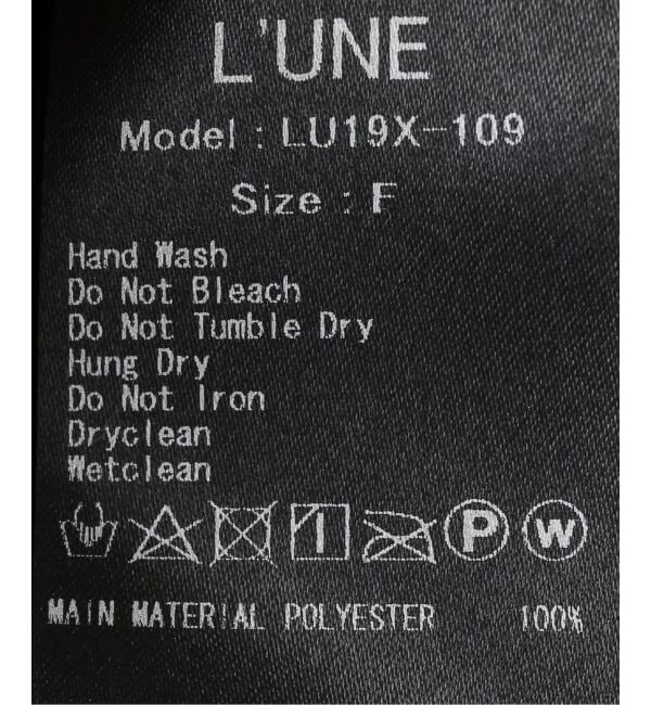 IENA「L'UNE/リュンヌ CHIFFON BL ブラウス」|シャツ・ブラウス|