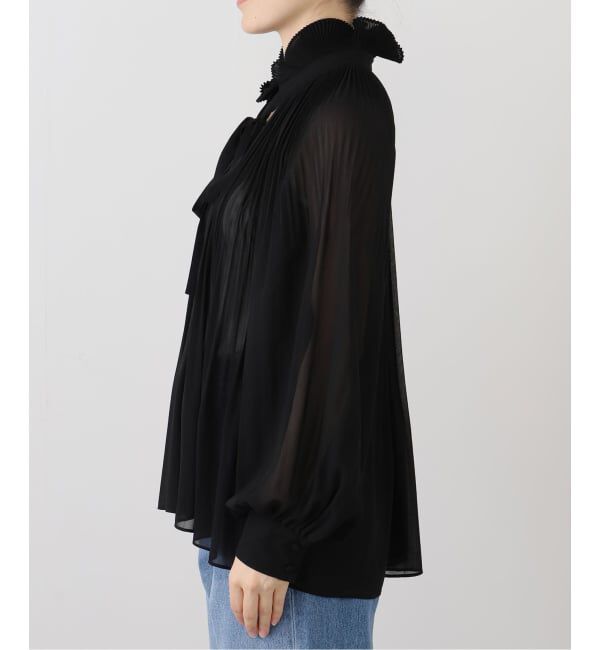 IENA「L'UNE/リュンヌ CHIFFON BL ブラウス」|シャツ・ブラウス|