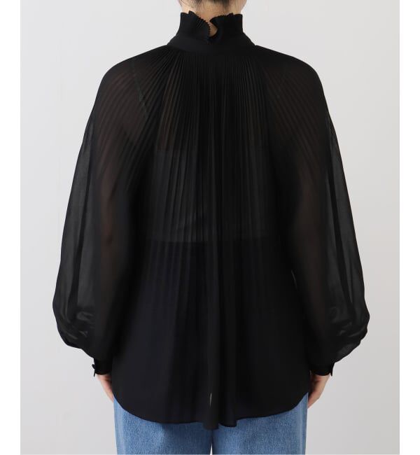 IENA「L'UNE/リュンヌ CHIFFON BL ブラウス」|シャツ・ブラウス|