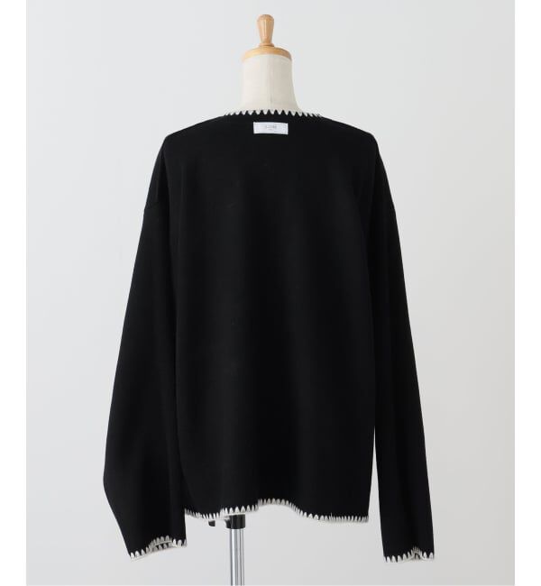 SLOBE IENA「ブランケットステッチニットジャケット」|その他|