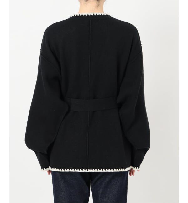 SLOBE IENA「ブランケットステッチニットジャケット」|その他|