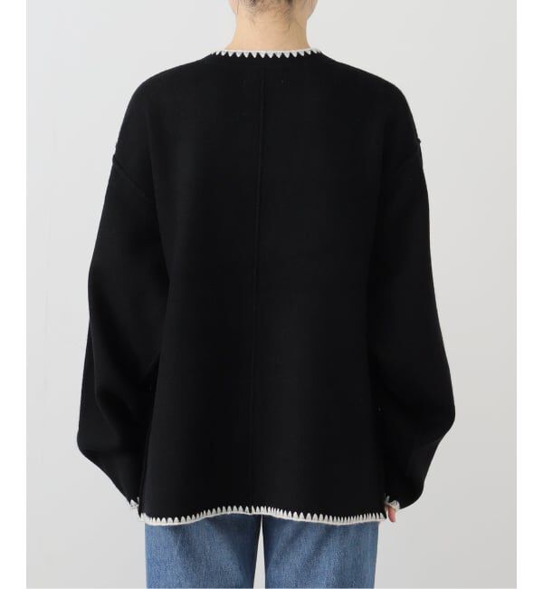 SLOBE IENA「ブランケットステッチニットジャケット」|その他|