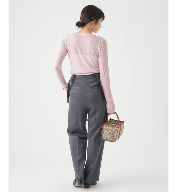 IENA「《追加2》リヨセルカシミヤロングTシャツ」|Tシャツ・カットソー|