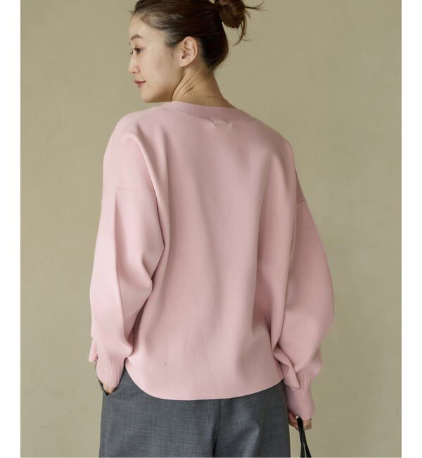 IENA「《追加4》スーパーファインスムース ショートカーディガン」|カーディガン|