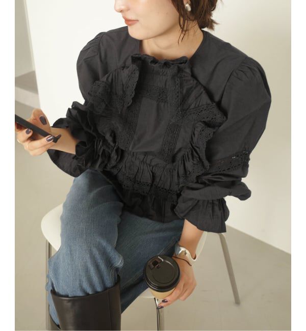 SLOBE IENA「crinkle crinkle crinkle pillow case blouse CC-4027」|シャツ・ブラウス|