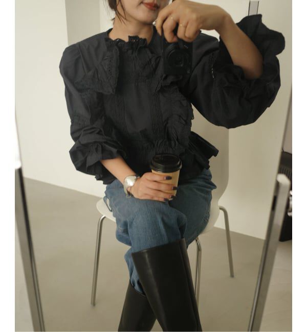 SLOBE IENA「crinkle crinkle crinkle pillow case blouse CC-4027」|シャツ・ブラウス|