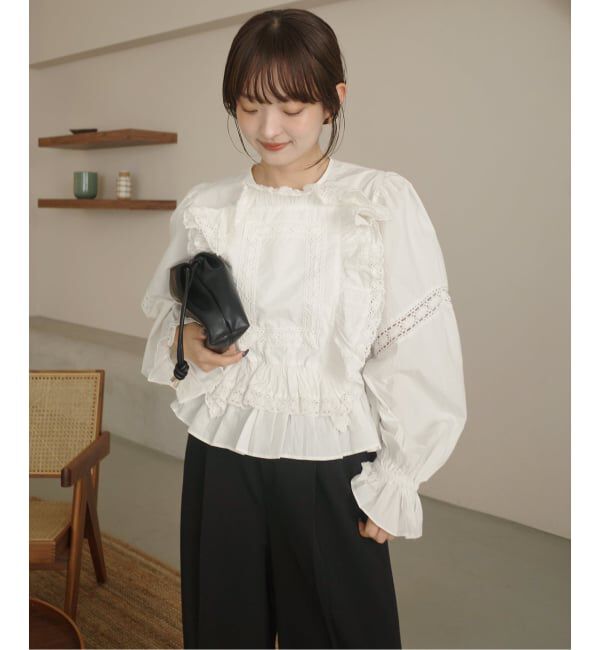SLOBE IENA「crinkle crinkle crinkle pillow case blouse CC-4027」|シャツ・ブラウス|