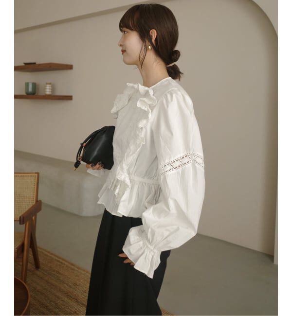 SLOBE IENA「crinkle crinkle crinkle pillow case blouse CC-4027」|シャツ・ブラウス|