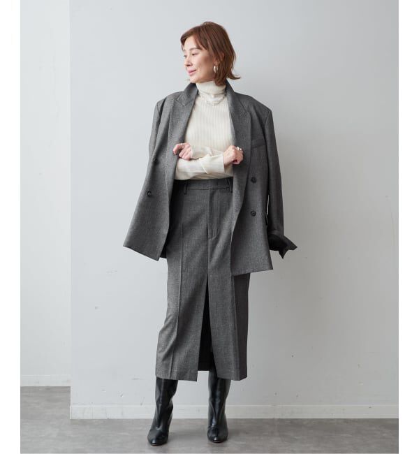 VERMEIL par iena「COVERT コーベルト スカート DW6743」|スカート|