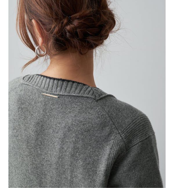 VERMEIL par iena「Collage LOGO カーディガン」|カーディガン|