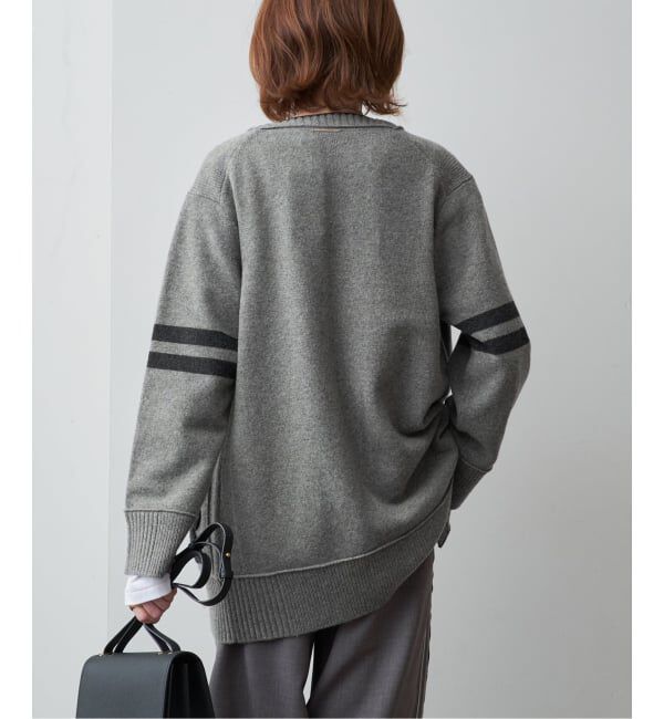 VERMEIL par iena「Collage LOGO カーディガン」|カーディガン|