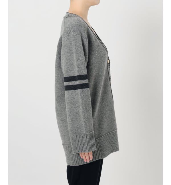 VERMEIL par iena「Collage LOGO カーディガン」|カーディガン|