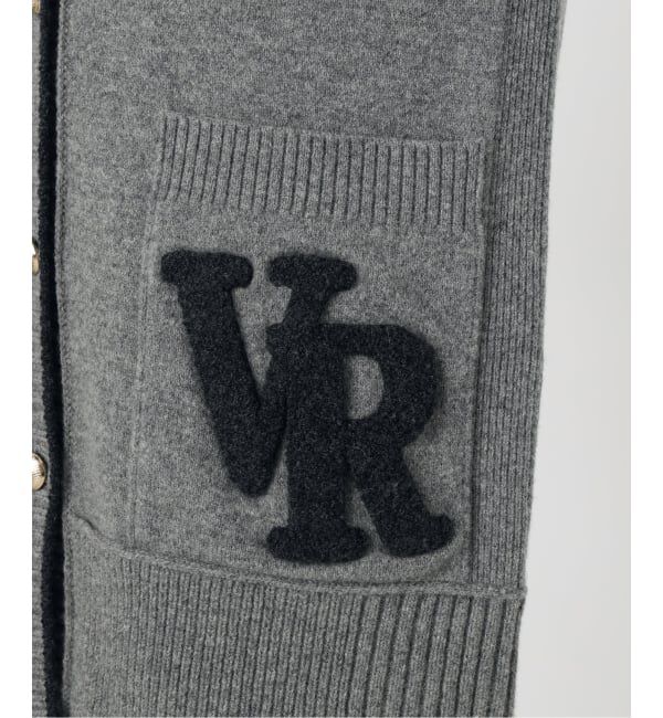 VERMEIL par iena「Collage LOGO カーディガン」|カーディガン|