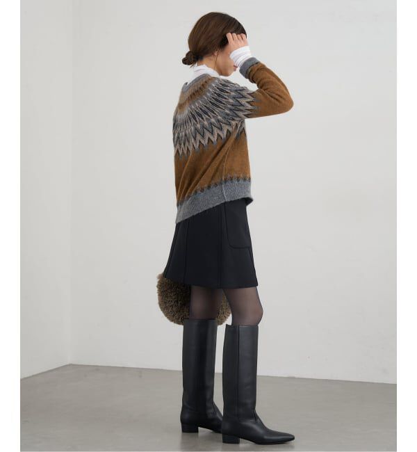 IENA「《追加》FLEXウールライトミニスカート」|スカート|