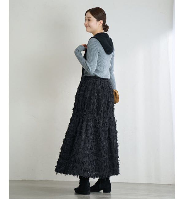 IENA「カットジャガードスカート」|スカート|