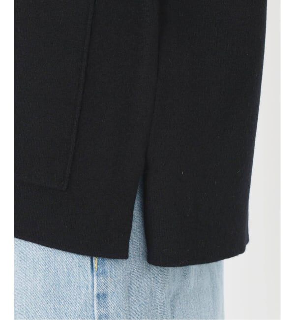 IENA「《追加》ドットボタンVネックカーディガン」|カーディガン|