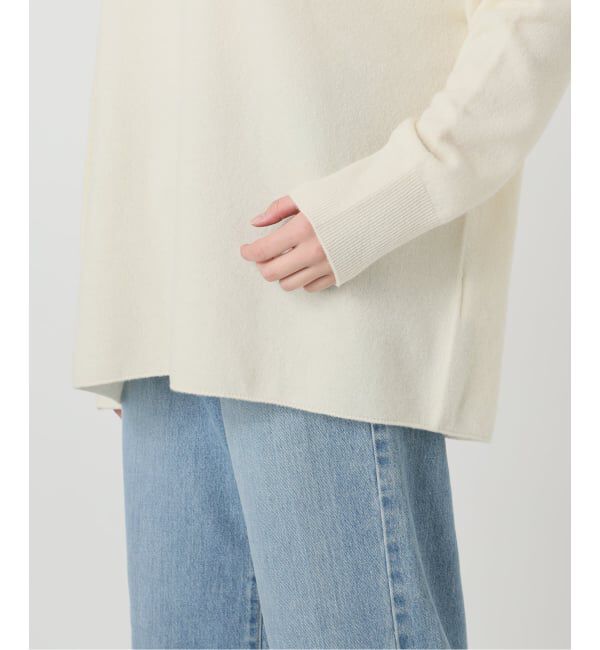 IENA「《追加4》Fineニュージーウール ニュアンス Vプルオーバー」|ニット・セーター|