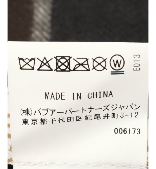 SLOBE IENA「Barbour/バブアー hailestartan scarf LSC0426TN11」|マフラー|