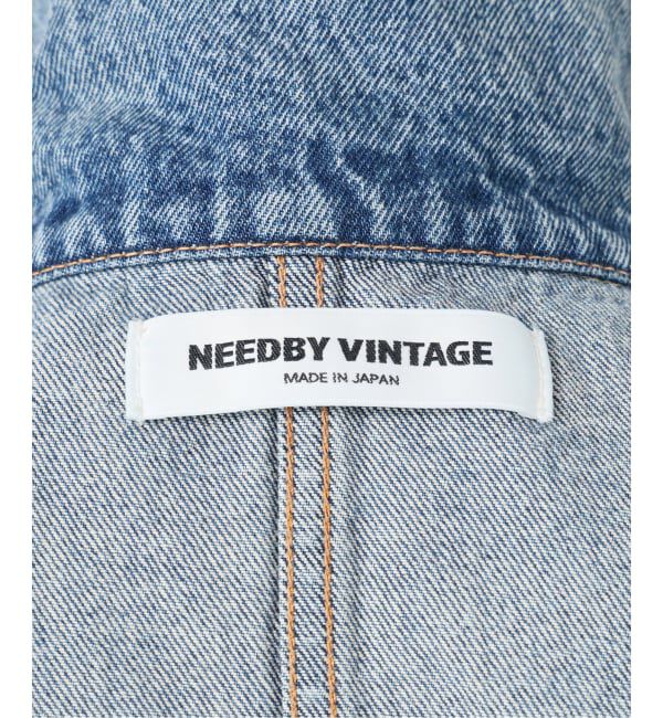 VERMEIL par iena「《予約》NEEDBY VINTAGE ニードバイ ヴィンテージ NIKKO N1V9V214209Y」|デニムジャケット|
