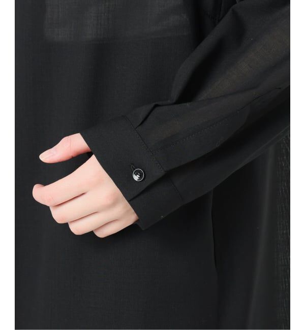 VERMEIL par iena「《予約》Room no.8 BLACK ルームエイト ブラック シアードレス BR8O-248-5501」|ワンピース|