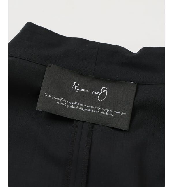 VERMEIL par iena「《予約》Room no.8 BLACK ルームエイト ブラック シアードレス BR8O-248-5501」|ワンピース|