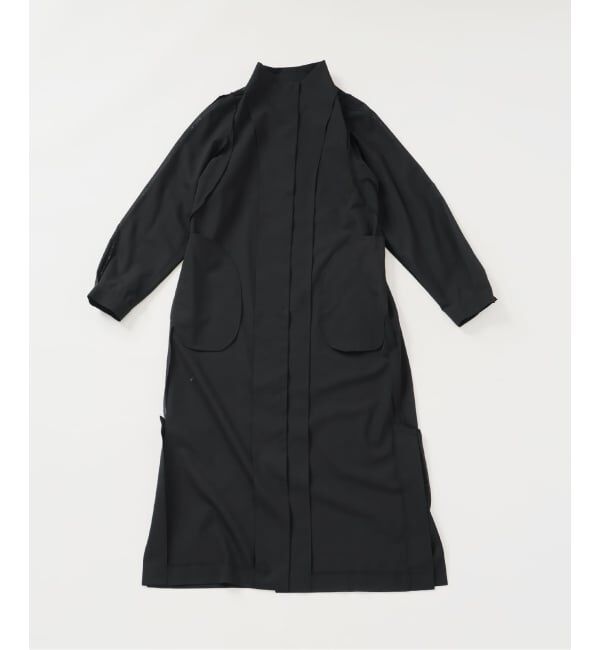 VERMEIL par iena「《予約》Room no.8 BLACK ルームエイト ブラック シアードレス BR8O-248-5501」|ワンピース|