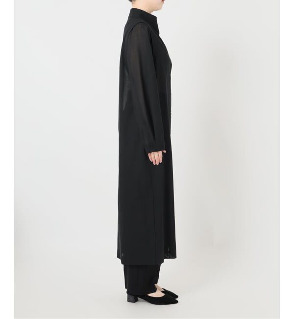 VERMEIL par iena「《予約》Room no.8 BLACK ルームエイト ブラック シアードレス BR8O-248-5501」|ワンピース|