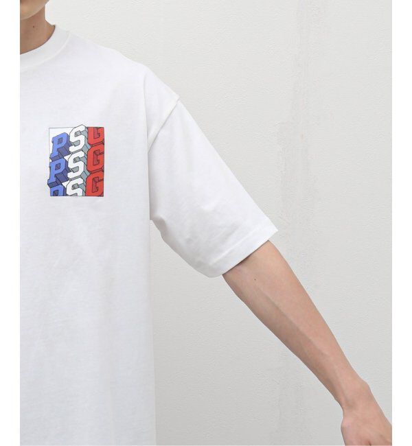 Paris Saint-Germain「【Paris Saint-Germain】ウィンドウロゴプリント Tシャツ」|Tシャツ・カットソー|