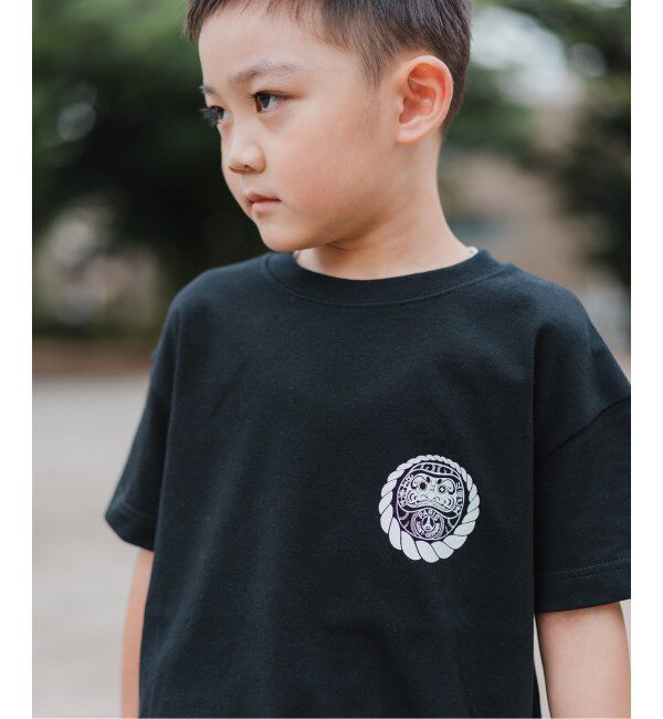 Paris Saint-Germain「【Paris Saint-Germain&times;Makoto Yamaki】DARUMA プリントTシャツ　※キッズサイズ」|Tシャツ・カットソー|