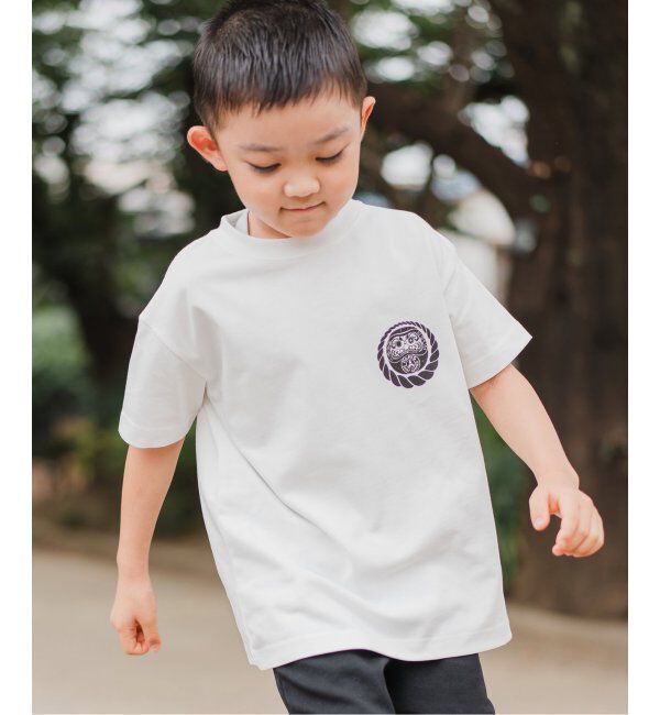 Paris Saint-Germain「【Paris Saint-Germain&times;Makoto Yamaki】DARUMA プリントTシャツ　※キッズサイズ」|Tシャツ・カットソー|