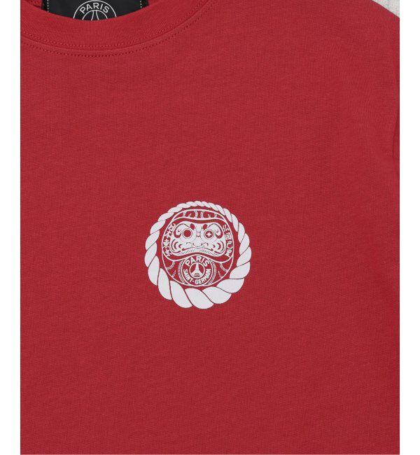 Paris Saint-Germain「【Paris Saint-Germain&times;Makoto Yamaki】DARUMA プリントTシャツ　※キッズサイズ」|Tシャツ・カットソー|
