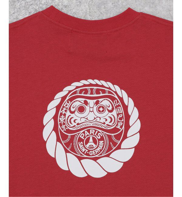 Paris Saint-Germain「【Paris Saint-Germain&times;Makoto Yamaki】DARUMA プリントTシャツ　※キッズサイズ」|Tシャツ・カットソー|