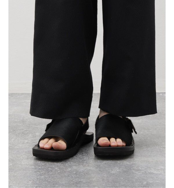 EDIFICE「JUTTA NEUMANN (ユッタ ニューマン)  for BOUCLE SAM w BS ハラコ」|サンダル|