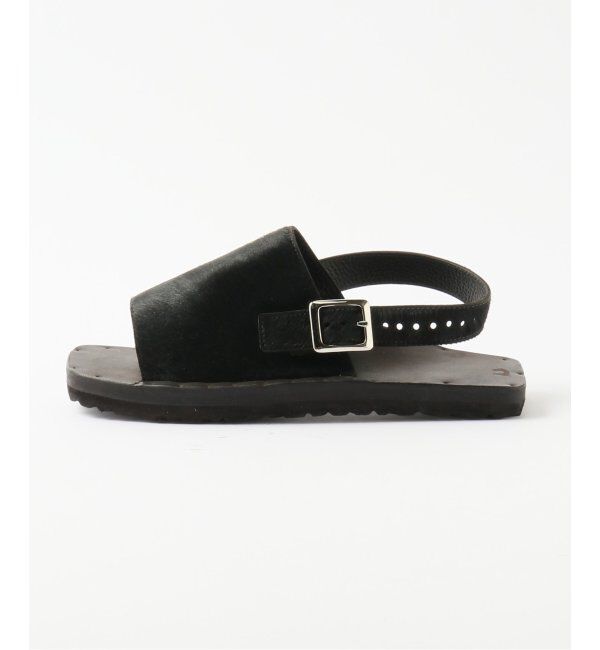 EDIFICE「JUTTA NEUMANN (ユッタ ニューマン)  for BOUCLE SAM w BS ハラコ」|サンダル|