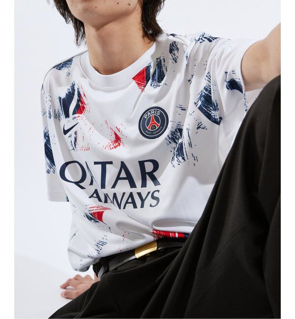 Paris Saint-Germain「【NIKE / ナイキ】PSG MNK DF ACDPR SSTOP K AW PM FN9656- 101」|Tシャツ・カットソー|ホワイト