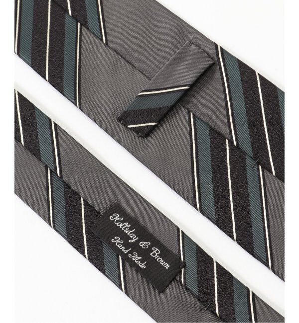 EDIFICE「Holliday & Brown(ホリデー & ブラウン) ジャカードストライプタイ 9371/FB633」|ネクタイ・蝶ネクタイ|