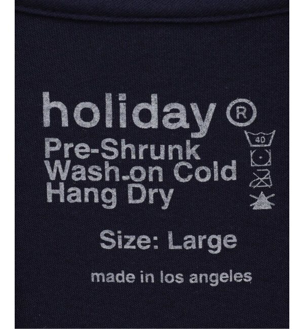 PULP「【HOLIDAY / ホリデー】HOLISOL TEE」|Tシャツ・カットソー|