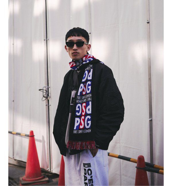Paris Saint-Germain「【PSGｘTieScarf】PSG*TieScarf Company Acrylic Scarf」|マフラー|