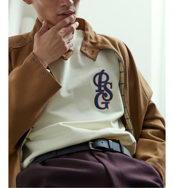 Paris Saint-Germain「PSG JP ITALIC LOGO SWEAT」|スウェット・ジャージ|ホワイト