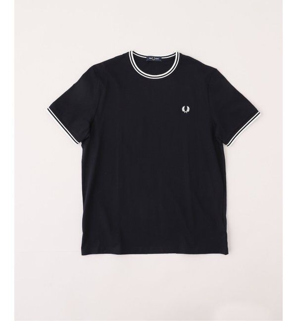 EDIFICE「FRED PERRY(フレッドペリー) TWIN TIPPED Tシャツ M1588」|Tシャツ・カットソー|ネイビー