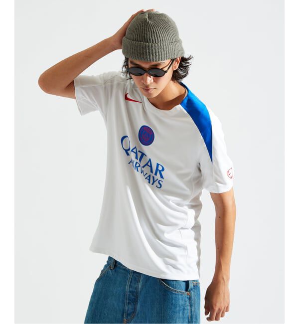 Paris Saint-Germain「【NIKE / ナイキ】PSG M NK DF STRK SS TOP K 3R HM3345- 101」|Tシャツ・カットソー|