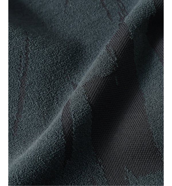 EDIFICE「ジャガード シェニール ヤーン クルーネック プルオーバー」|ニット・セーター|