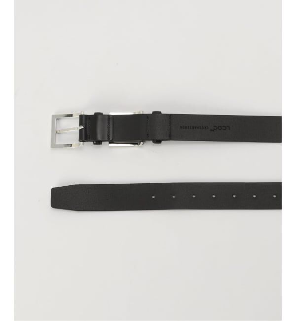 PULP「【Geek Office / ギークオフィス】LCDC TM / DOUBLE BUCKLE LEATHER BELT」|ベルト|