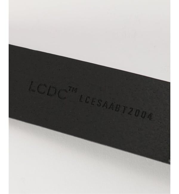 PULP「【Geek Office / ギークオフィス】LCDC TM / DOUBLE BUCKLE LEATHER BELT」|ベルト|