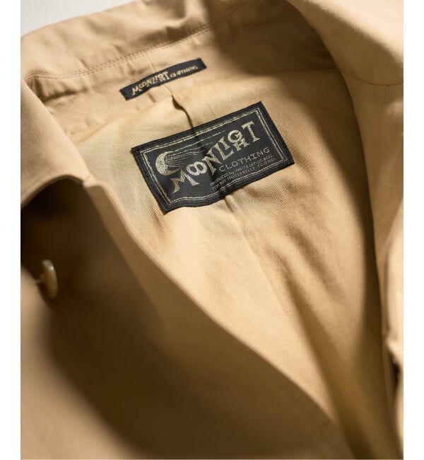 417 EDIFICE「【MOONLIGHT CLOTHING】 Balmacaan coat / バルマカーンコート」|ステンカラーコート|