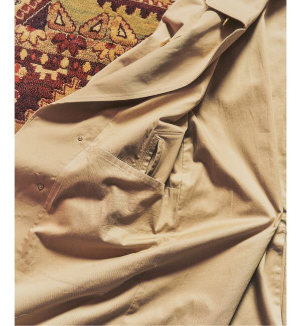 417 EDIFICE「【MOONLIGHT CLOTHING】 Balmacaan coat / バルマカーンコート」|ステンカラーコート|